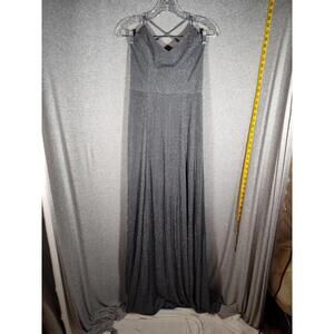 Show Me Your MuMu Dress Womens Large Shimmery Maxi Godshaw‎ Goddess Gown